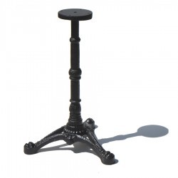 Base pedestal para mesa estilo bistro