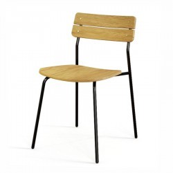 Silla Sophia de Metal para restaurantes