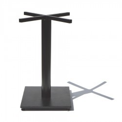 Base pedestal cuadrada 45x45 para mesa