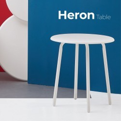 Mesa Heron Circular 70 cm diametro y...