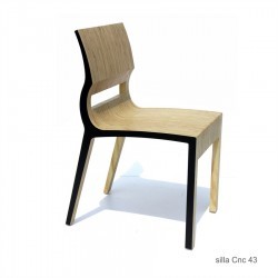 Silla Cnc 43 de Madera