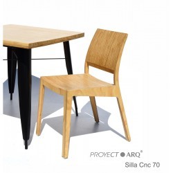Silla Cnc 70 de Madera