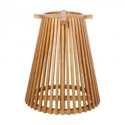 Base Estocolmo madera pedestal para mesa