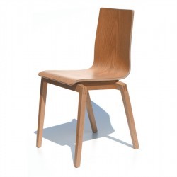 Silla Alana de Madera Apilable