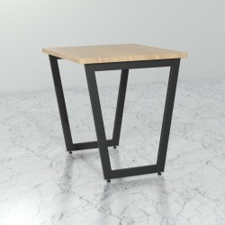 Mesa Guaymas Melamina y metal 120x70