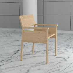 Silla Yuko de Madera