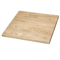 Cubierta 80x80 cm madera de fresno