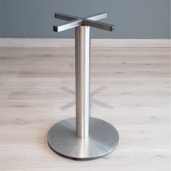 Base pedestal 100% acero inoxidable plato...