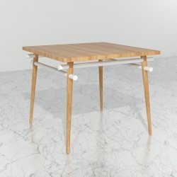 Mesa trazzo de Madera 90x90 cm