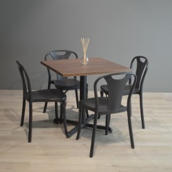 Paquete Tonet de 4 sillas y Mesa Melamina