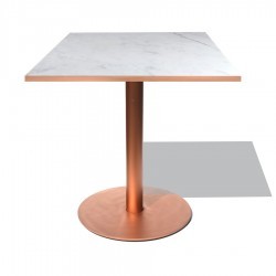 Mesa Melamina tipo Marmol 80x80 cm con...