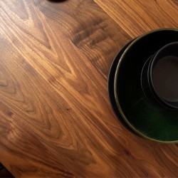 Cubierta 80x80 cm madera de Nogal