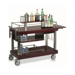 Carrito para postres y bebidas en restaurante