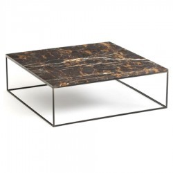 Mesa Baja Squadra 100x100 altura 30 cm