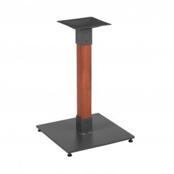 Mesa 110 cm diámetro con base de metal