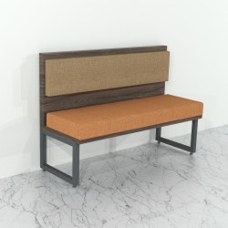 Booth Matteo 120 cm de largo para restaurante