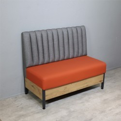 Booth Coyoacan 120 cm de largo para...